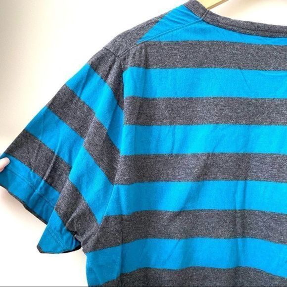 CLAIBORNE Striped Tshirt Sz Medium‎ - Picture 5 of 5
